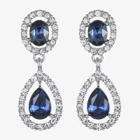 Monet Jewelry Glass Drop Earrings