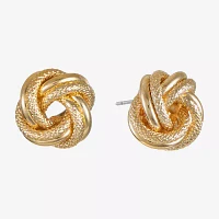 Monet Jewelry Knot 14mm Stud Earrings