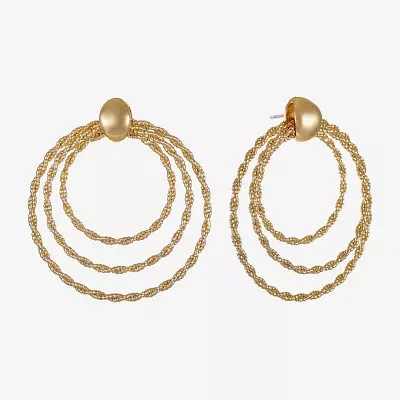 Monet Jewelry Door Knocker Drop Earrings