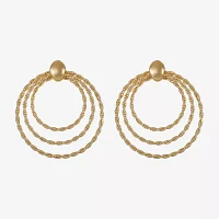 Monet Jewelry Door Knocker Drop Earrings