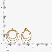 Monet Jewelry Door Knocker Drop Earrings