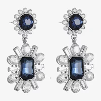 Monet Jewelry Womens Glass Hypoallergenic Drop Earrings