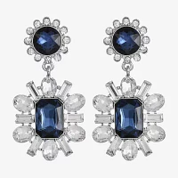 Monet Jewelry Womens Glass Hypoallergenic Drop Earrings