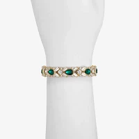 Monet Jewelry Womens Glass Stretch Bracelet