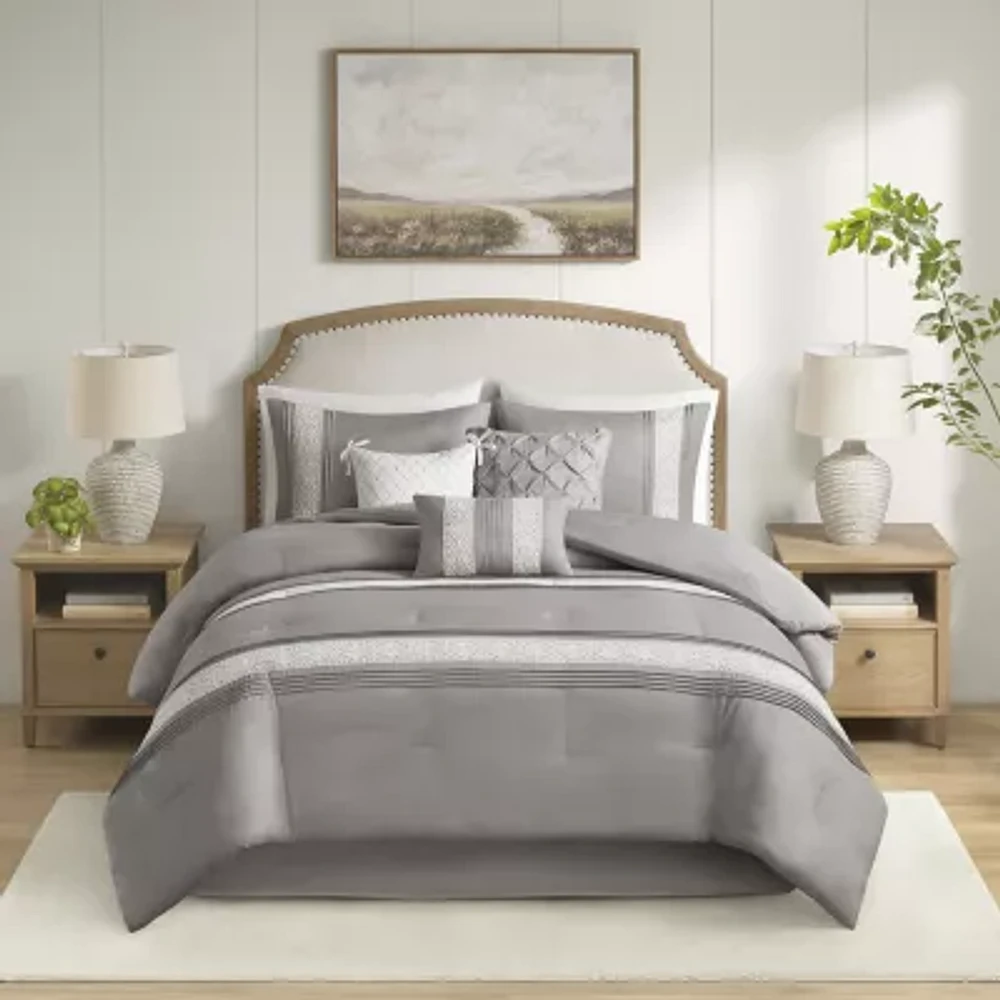 Madison Park Marla 7-pc. Midweight Comforter Set