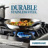 Farberware Brilliance Stainless Steel 12.25" Frying Pan