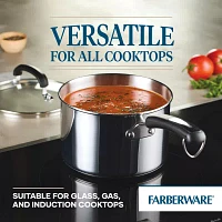 Farberware Brilliance Stainless Steel 3-qt. Sauce Pan