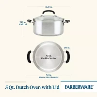 Farberware Brilliance Stainless Steel 5-qt. Dutch Oven