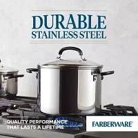 Farberware Brilliance Stainless Steel 8-qt. Stockpot