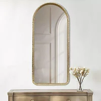 Madison Park 45 Mia Gold Metal Arch Wall Mount Wall Mirror