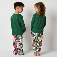 North Pole Trading Co. Toddler Unisex Microfleece 2-pc. Christmas Matching Family Pajama Set