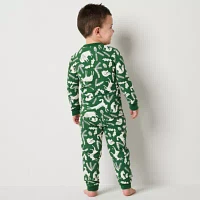 North Pole Trading Co. Toddler Unisex 2-pc. Christmas Matching Family Pajama Set