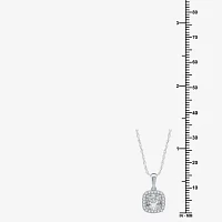 Yes, Please! Lab Created White Sapphire Sterling Silver Cushion 2-pc. Jewelry Set