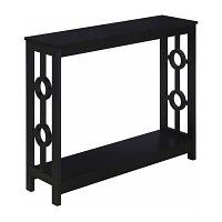 Ring Console Table With Shelf