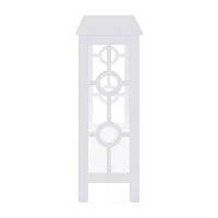 Ring Console Table With Shelf