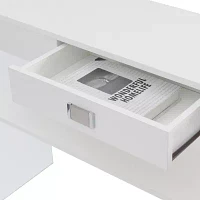 Soho Glass Top 1-Drawer