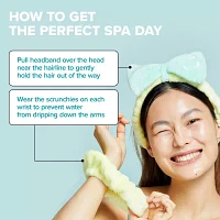 I Dew Care Perfect Spa Pair 3-pc. Womens Headband