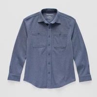 Thereabouts Little & Big Boys Long Sleeve Button-Down Shirt