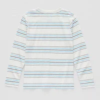 Thereabouts Little & Big Boys Crew Neck Long Sleeve T-Shirt