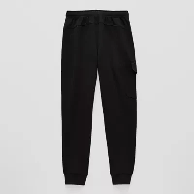 Xersion Little & Big Boys Double-Knit Mid Rise Cuffed Jogger Pant