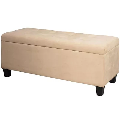 Presley Upholstered Shoe Storage Ottoman