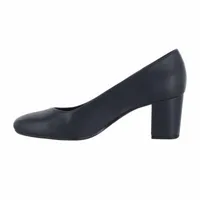 Easy Street Womens Proper Block Heel Pumps