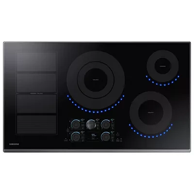 Samsung 36" Smart Wi-Fi Enabled Induction Cooktop with 5 Elements and Virtual Flame™