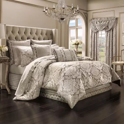 Queen Street Blair 4-pc. Jacquard Comforter Set