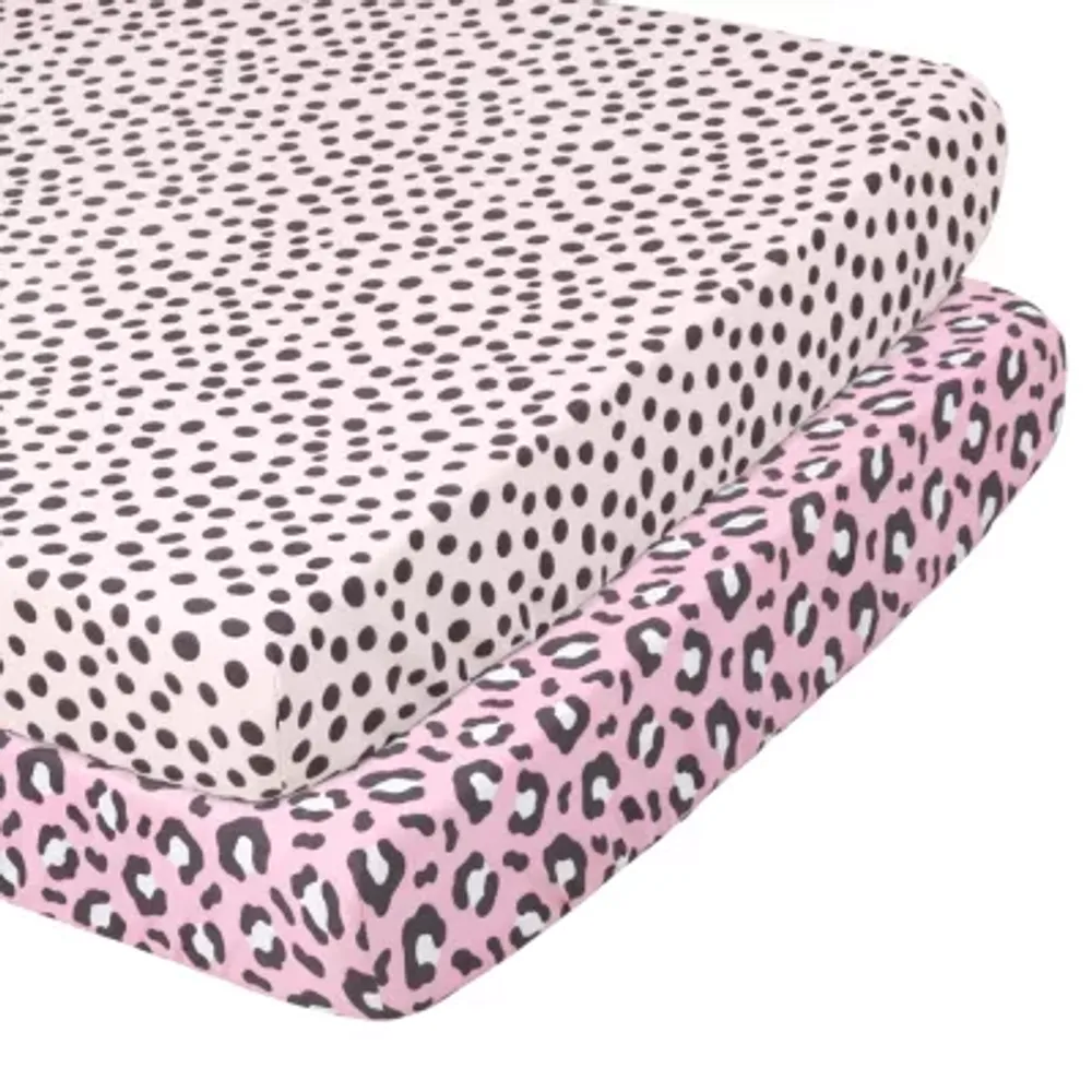 The Peanutshell Animal Print 2-pc. Playard Sheet