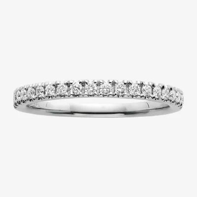 Modern Bride® Signature 1/4 CT. T. W. Diamond 14K White Gold Wedding Band