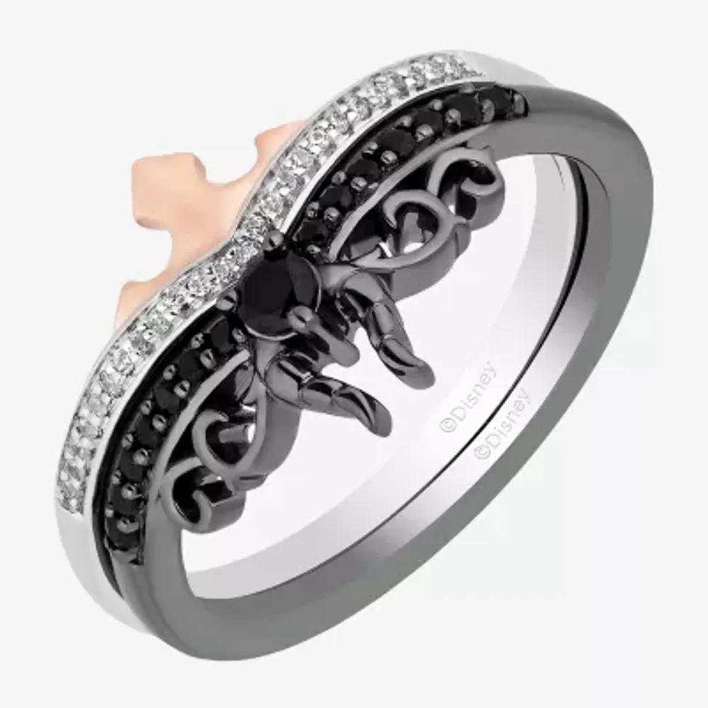 Disney Ariel Inspired Diamond Ring 1/10cttw | Enchanted Disney Fine Jewelry 6