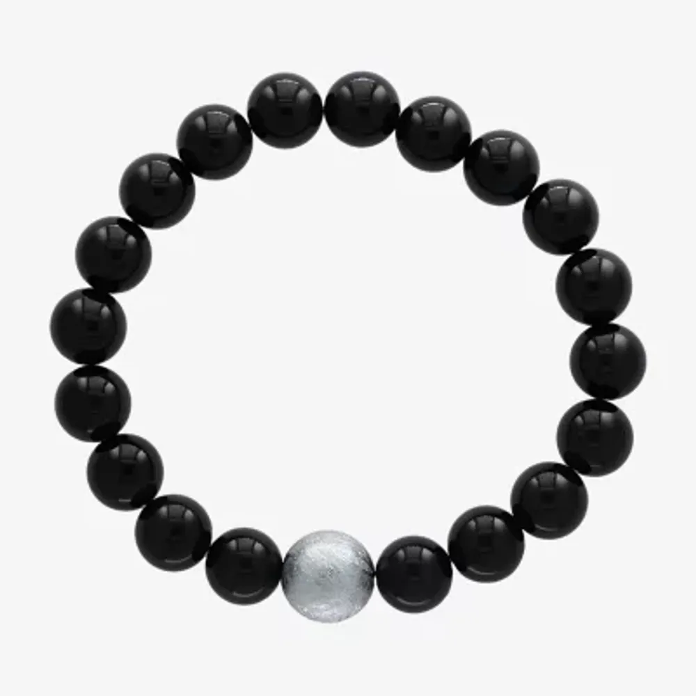 Effy  Genuine Black Tiger's Eye Beaded Bracelet