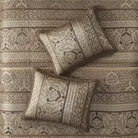 Madison Park Venetian 5 Piece Reversible Jacquard Bedspread Set