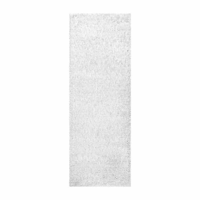 Nuloom Kara Solid Shag Indoor Rectangular Accent Rug