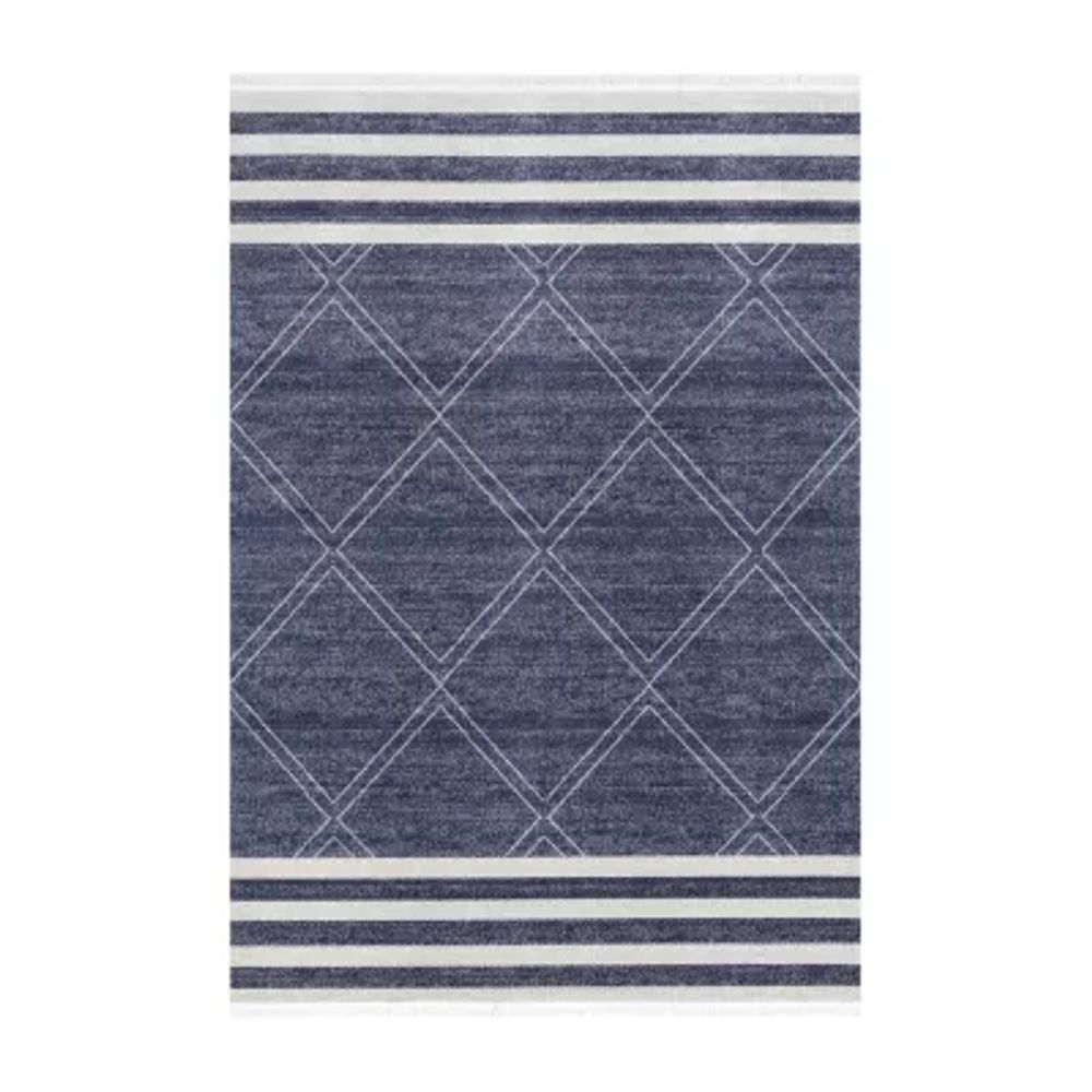 Nuloom Roberge Striped Indoor Outdoor Rectangular Area Rugs