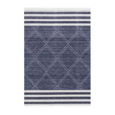 Nuloom Roberge Striped Indoor Outdoor Rectangular Area Rug