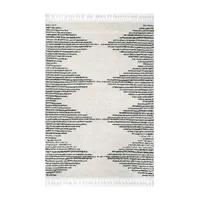 Nuloom Sqbria Striped Indoor Square Area Rugs