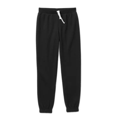 Thereabouts Little & Big Girls Jogger Cuffed Fleece Sweatpant