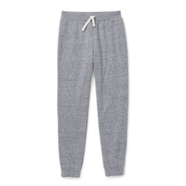 Reebok Big Girls Jogger Cuffed Fleece Sweatpant