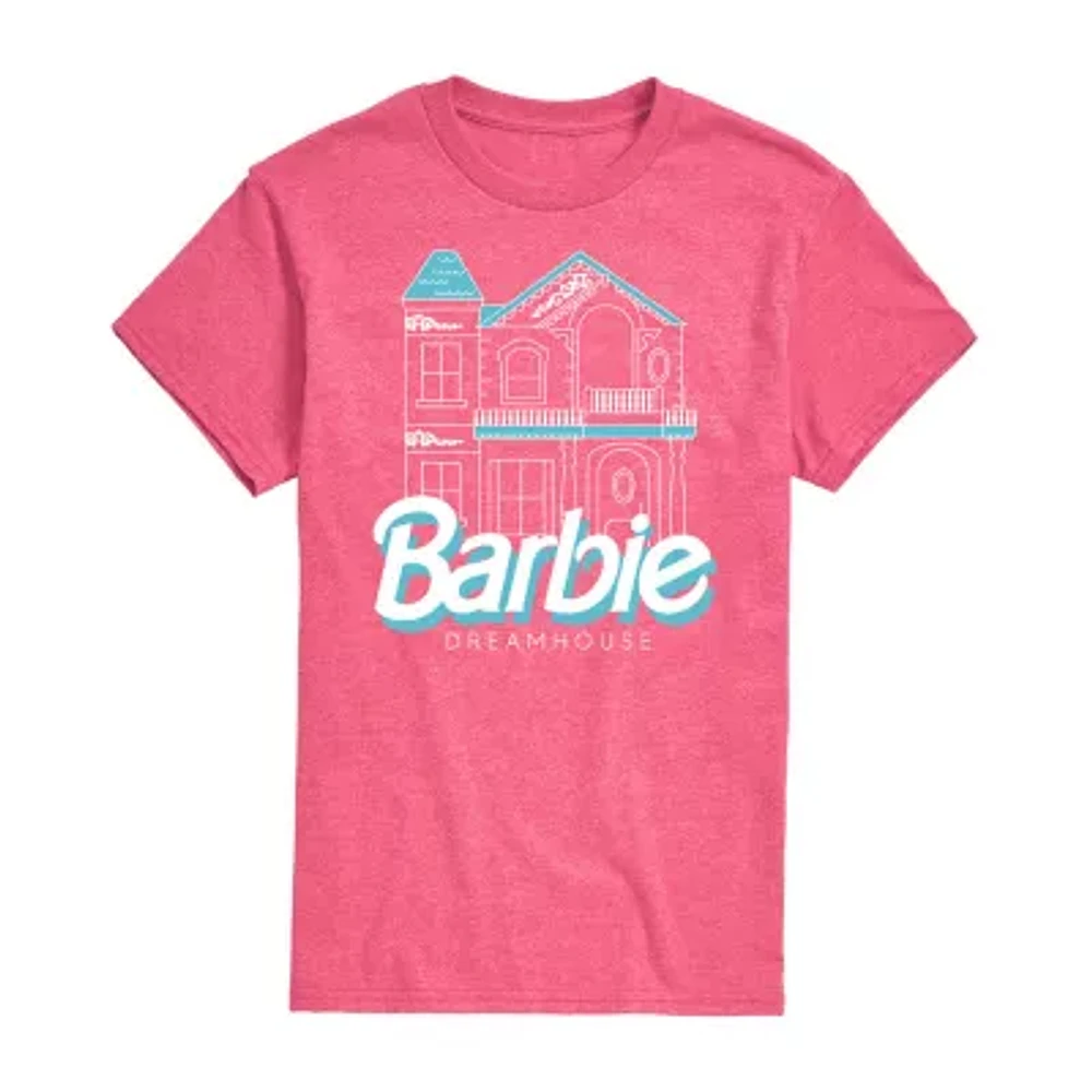 Mens Short Sleeve Barbie Graphic T-Shirt