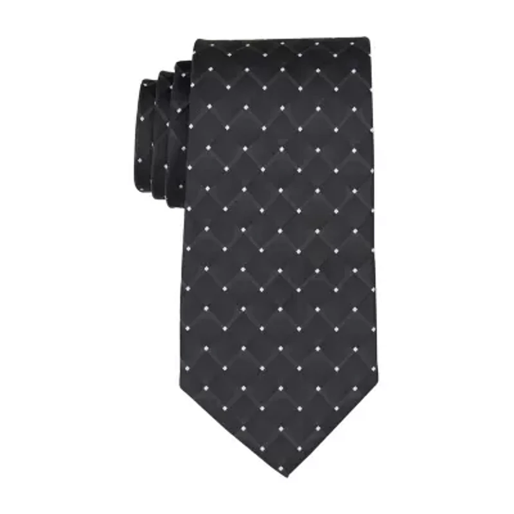 Stafford Money Checked Tie