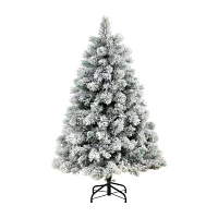 Nearly Natural Faux Foot Pre-Lit Pine Christmas Tree