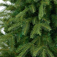 Nearly Natural Natural Look Faux 4 1/2 Foot Pre-Lit Fir Christmas Tree