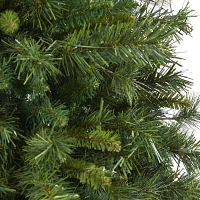 Nearly Natural Mixed Faux 4 Foot Pre-Lit Pine Christmas Tree