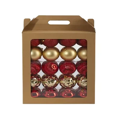 Nearly Natural Shatterproof Tree Gold Box -pc. Christmas Ornament