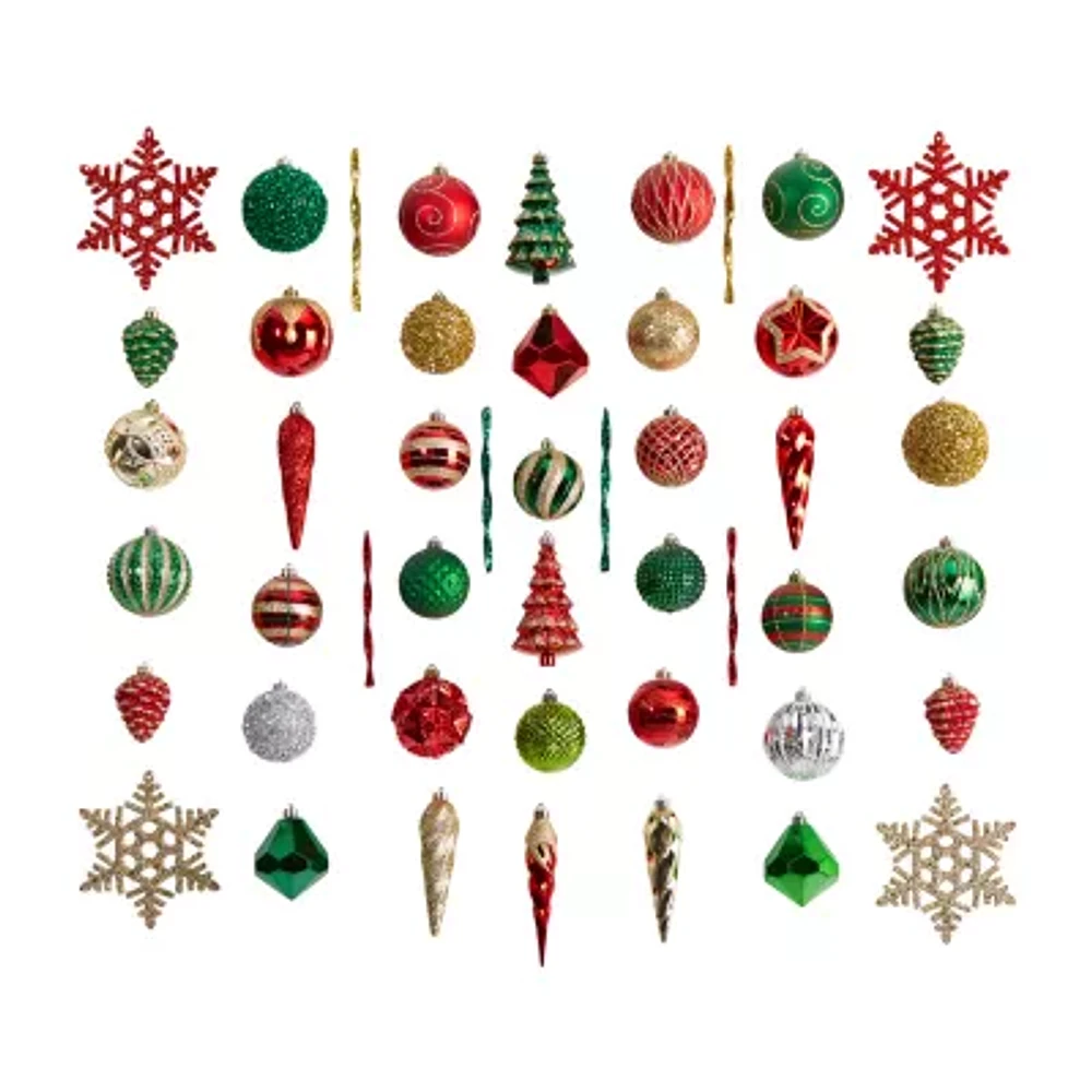 Nearly Natural Set Count Christmas Ornament