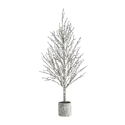 Nearly Natural Faux Twig 4 Foot Christmas Tree