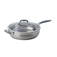 Mesa Mia Stainless Steel 5-qt. Saute Pan with Lid