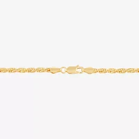 18K Gold Over Silver Crucifix Pendant Necklace