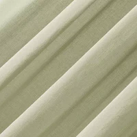 Archaeo Coralie Rod Pocket Sheer Single Curtain Panel
